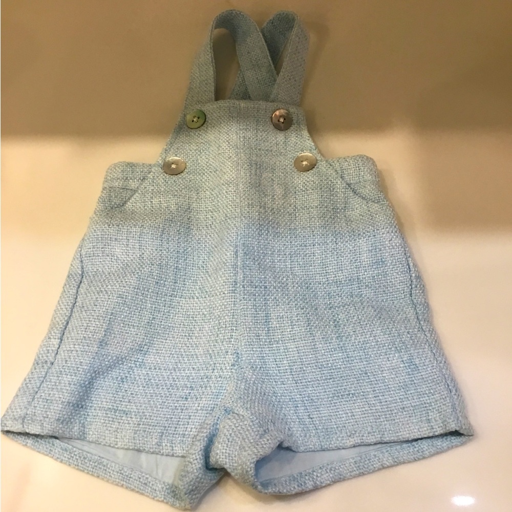 COCO BLANC 18 MN LIGHT BLUE ROMPER